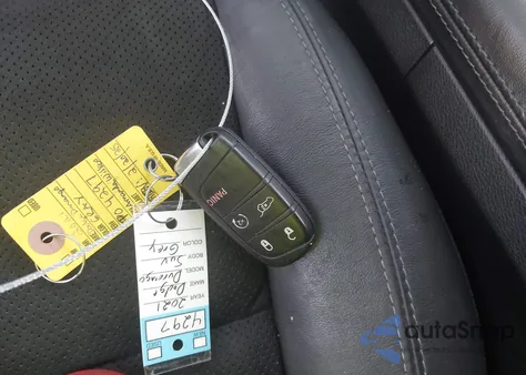 2021 Dodge Durango Gt Plus Awd z USA, uszkodzony, nr VIN 1C4RDJDG2MC697331